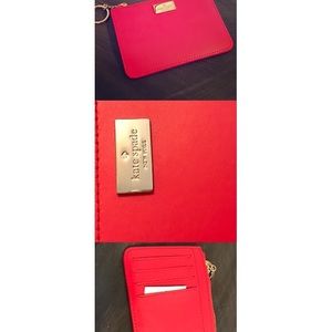 Kate Spade Bitsy keychain wallet NWT ♠️♥️